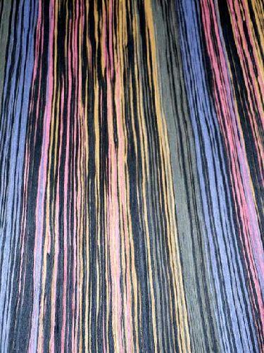 Rainbow gefärbtes Furnier Holz bunt gefärbt SaRaiFo 250x32cm