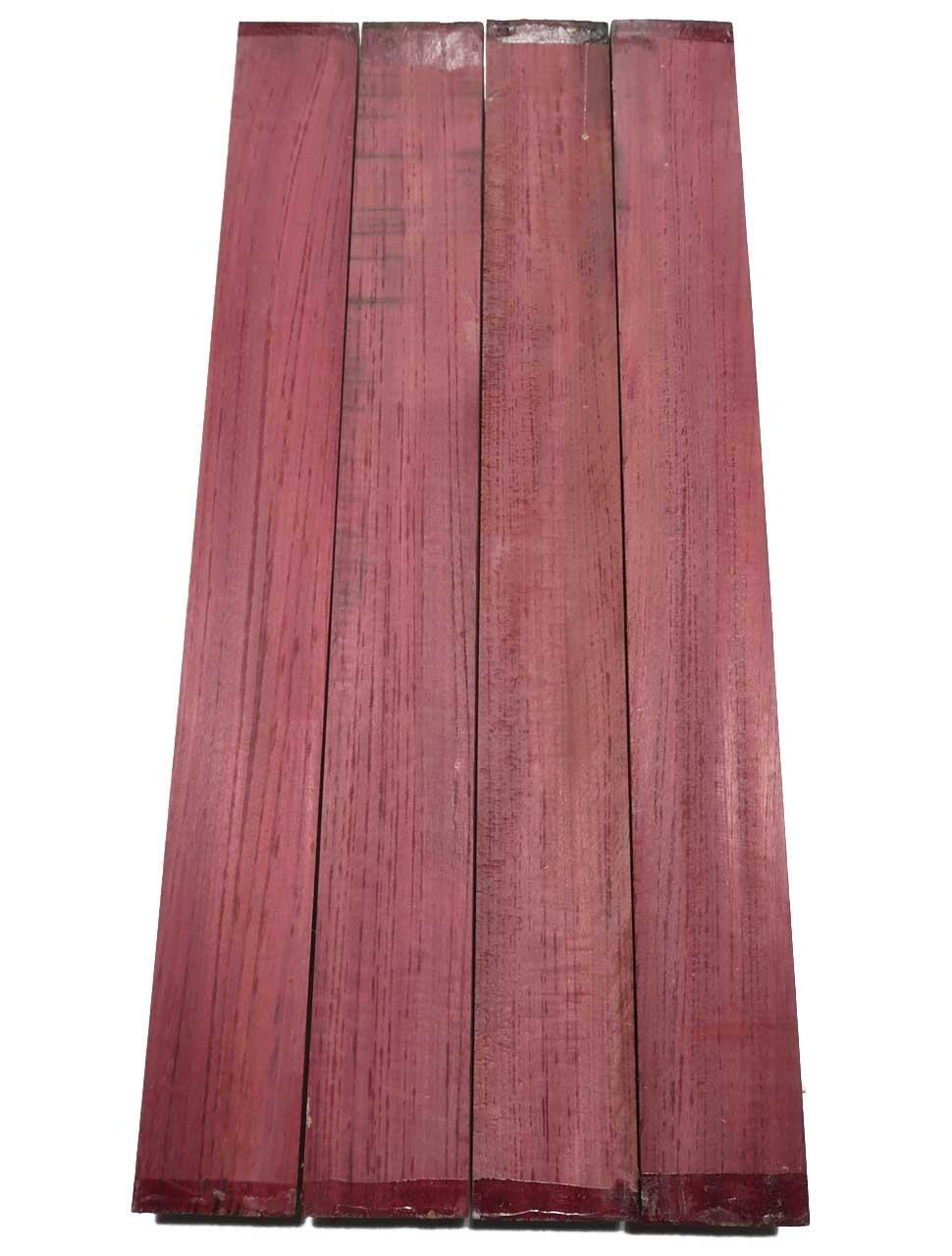 1x Amarant Kantel Purpleheart Holz 61x9,5x9,7cm