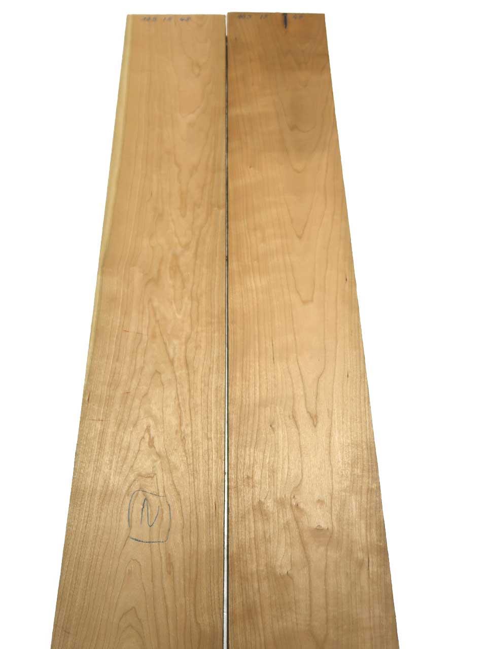 1x Kirschbaum Holz Kirschholz 109x18cm x 48mm
