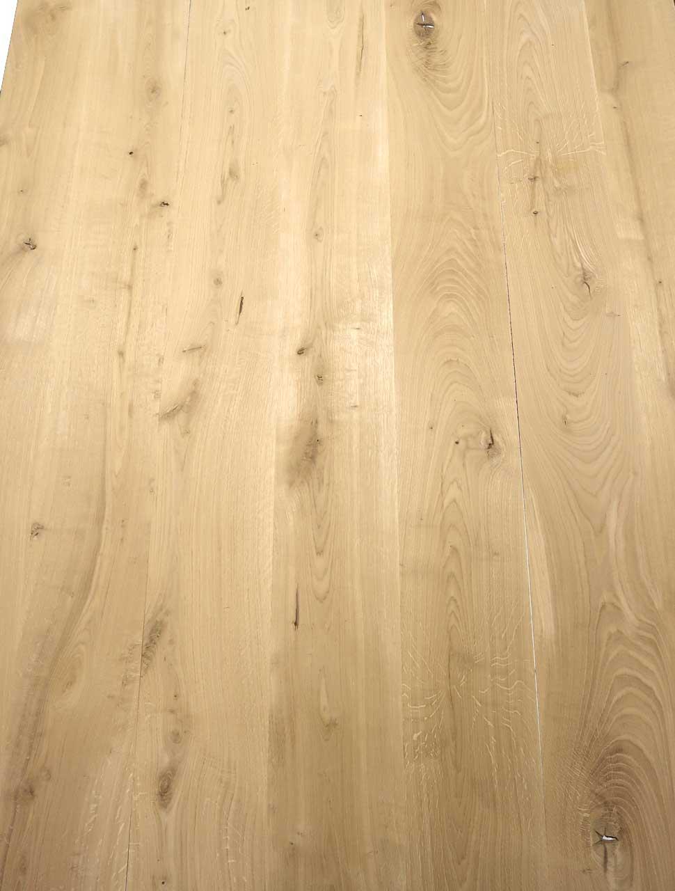 4x Eichen Holz dünne Brettchen Lamellen 94x21cm x 2,5mm RUSTIC A