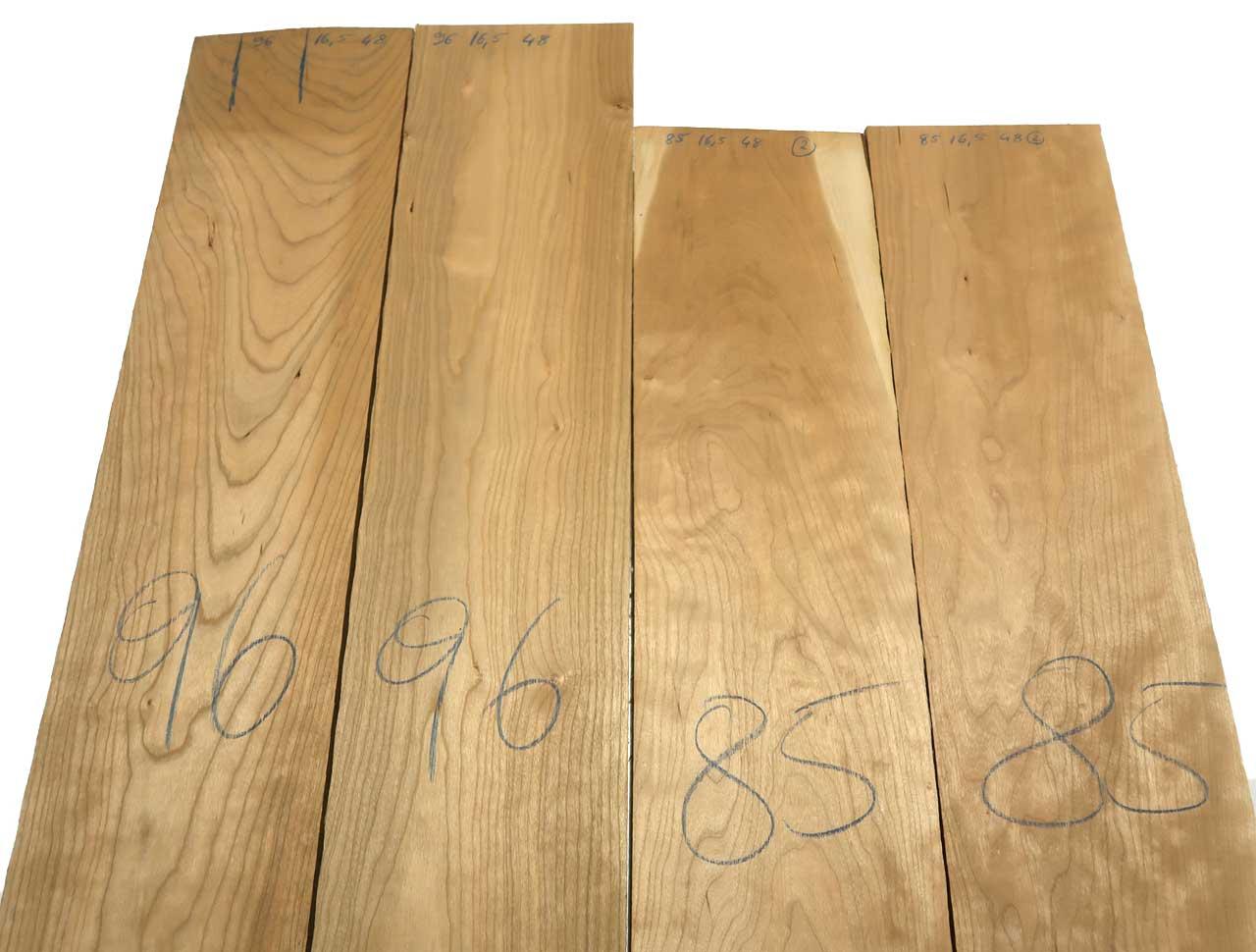 1x Kirschbaum Holz Kirschholz 96x16,5cm x 48mm #96