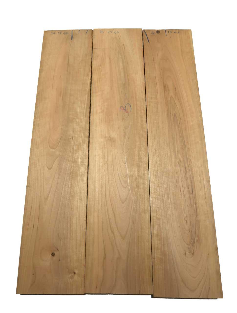 1x Kirschbaum Holz Kirschholz 92x19cm x 48mm