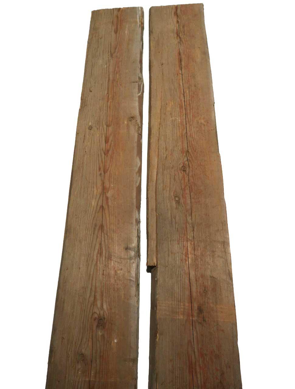 2x Altholz Balken recyceltes Holz recycling 113x18cm x 40mm K1