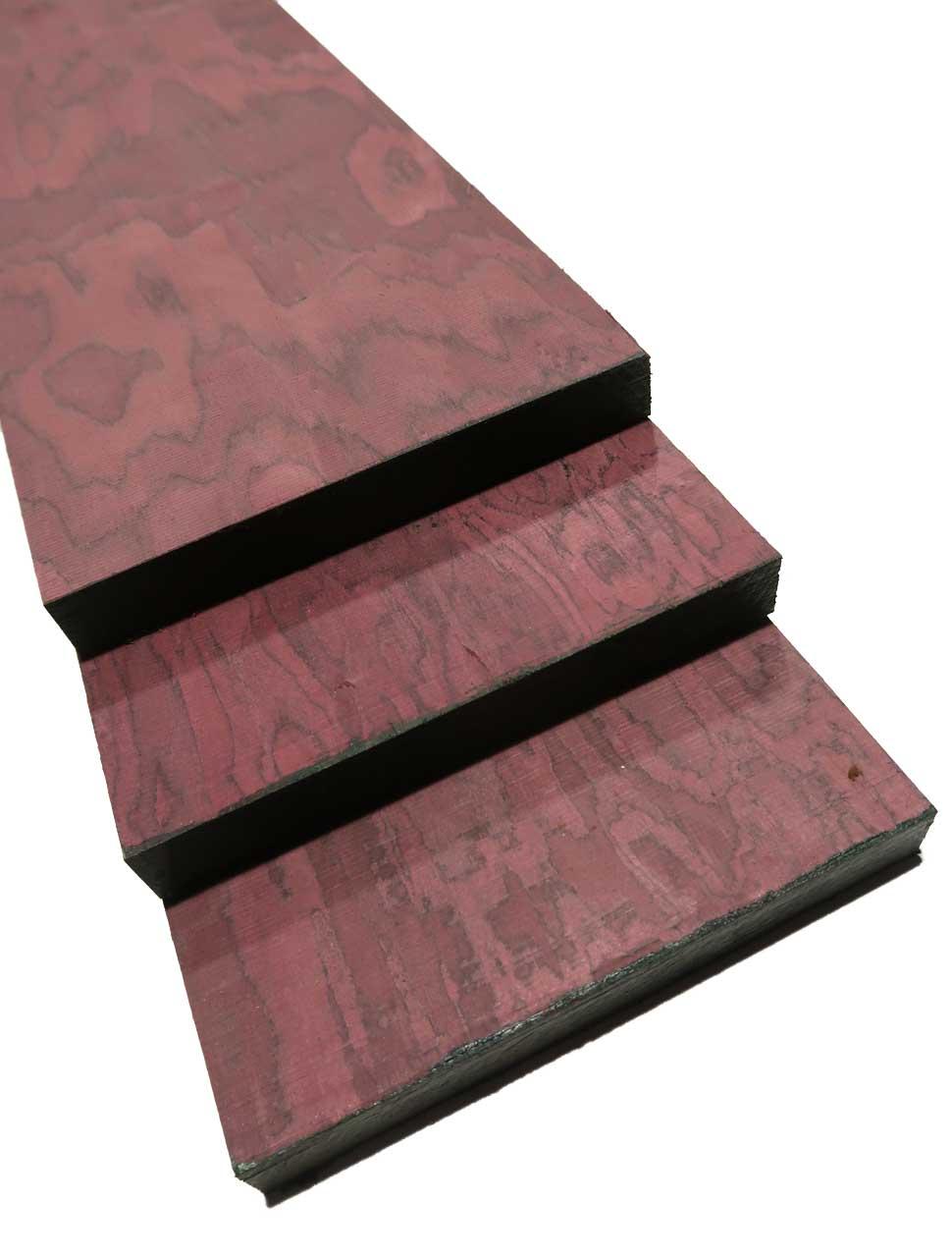 1x Amaranto Holz SaRaiFo Purpleheart 83x21,5cm x 51mm