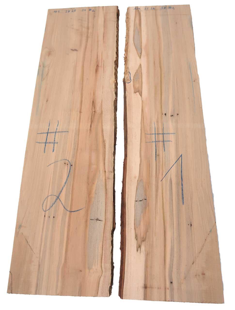 1x Ahorn Holz Ambrosia Maple 101x25-26cm x 38mm #1