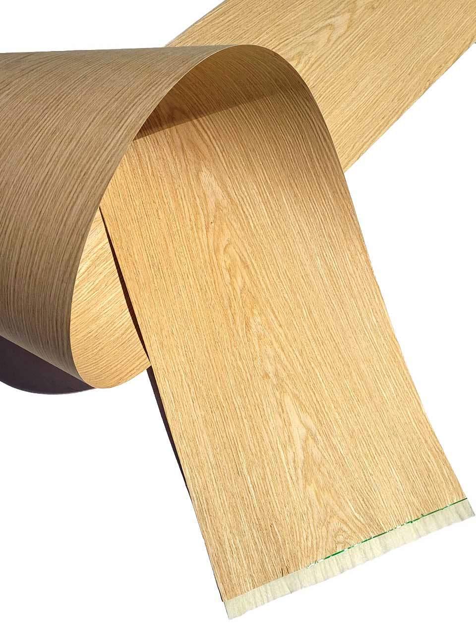 Eichen Furnier Eiche mit Vlies Eichenholz SaRaiFo Blume 250x62-64cm