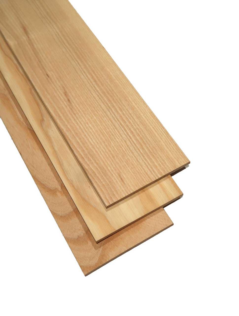 10x Eschenholz Lamellen 51x7,5cm x 4,2mm dünne Brettchen