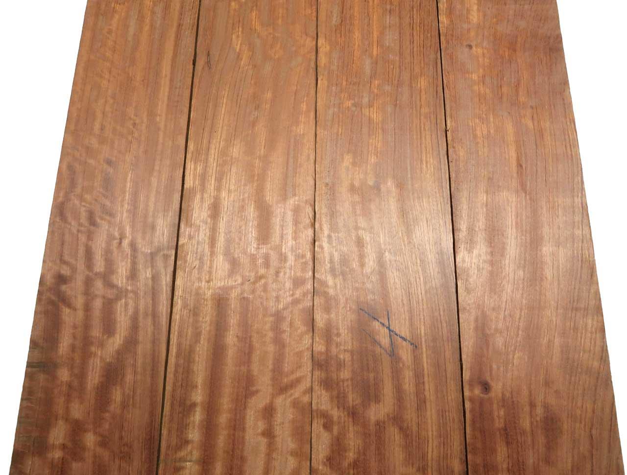 1x Bubinga Holz Rosenholz Bohle 78x15,5cm x 60-61mm