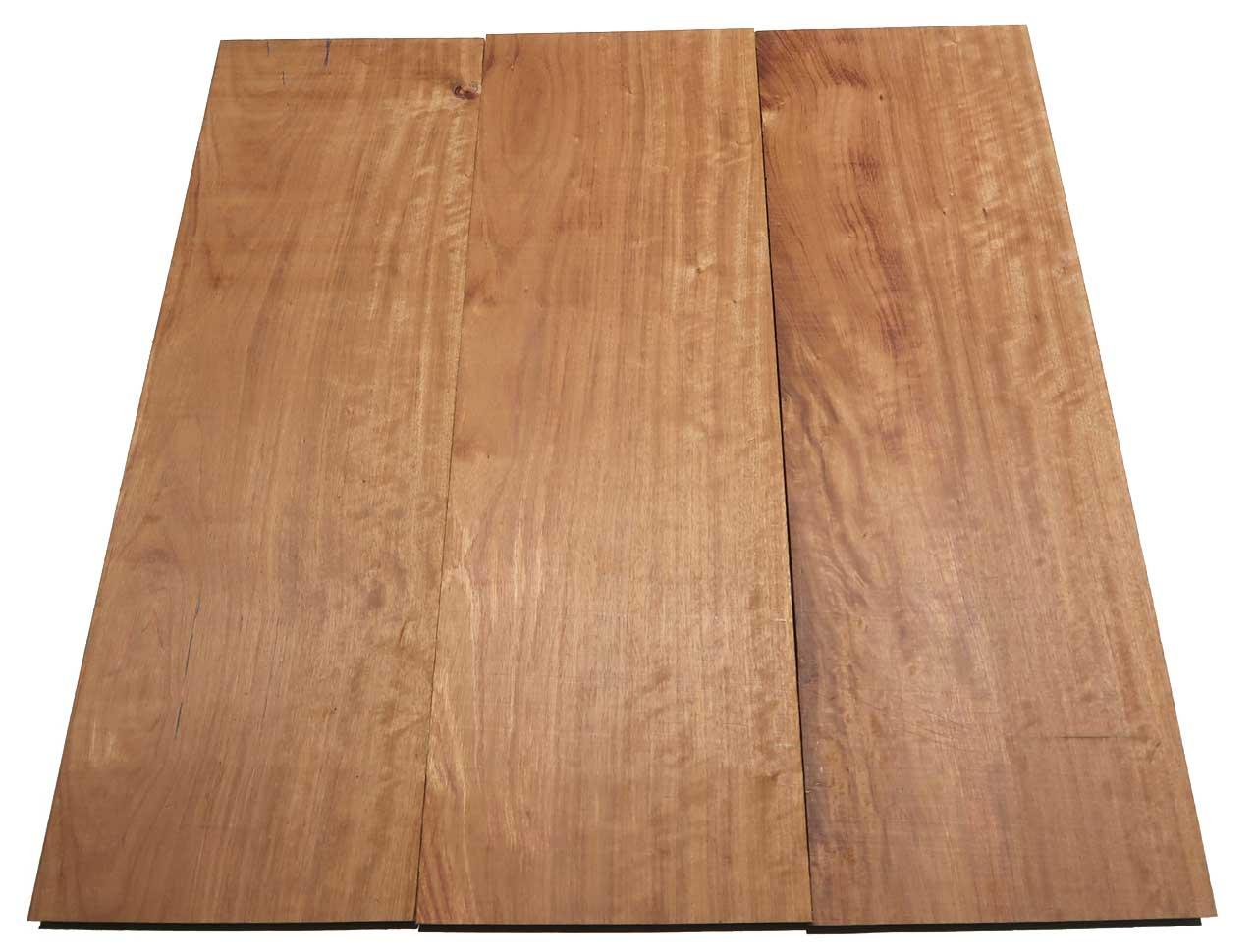 1x Bubinga Holz Rosenholz Brett 81x26-27cm x 23mm