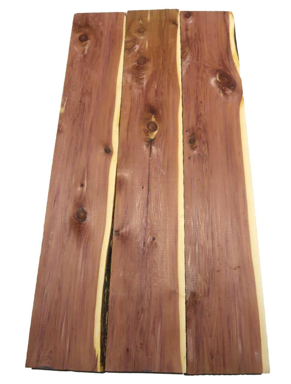 1x Aromatische Rotzeder Zeder Holz 91x15cm x 50mm #Z3