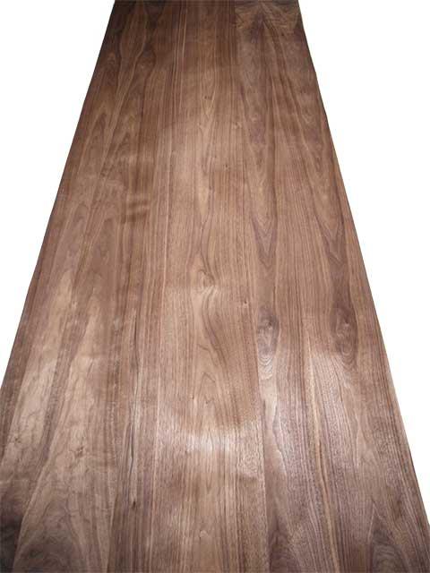 Walnut veneer crown with fleece noce noyer 250x60/62cm